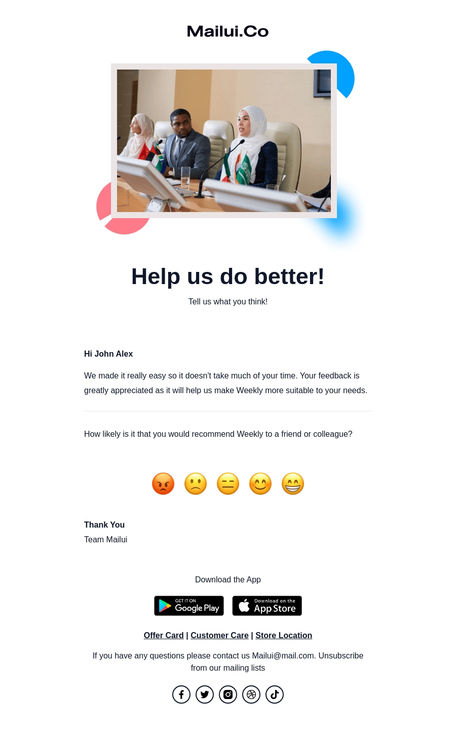 cold email template b2b