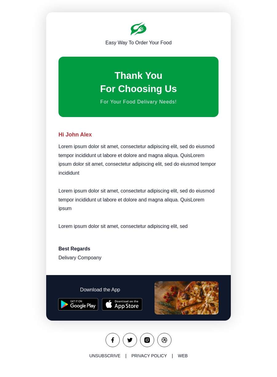 Email Template 115